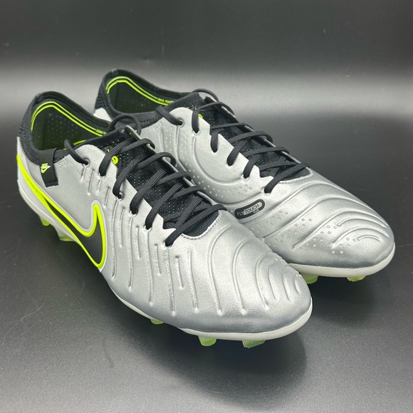 Nike Tiempo Legend 10 Elite FG Pro Soccer Cleats Silver Men’s HF8980-001 main image 5